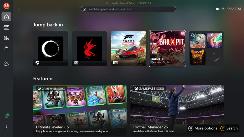 Asus Xbox Ally X os
